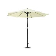 Staanparasol Tilt - met Hendel - All Wheater Zonder Voet - Ø300cm - Aluminium - Grijs - Nieuw sinds 27/06/2019 - Merk DDD - Materiaal Aluminium - Kleur Grijs