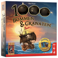 999 Games Duizend Bommen en Granaten - Dobbelspel - Vanaf 7 jaar - Merk 999 Games - Leeftijd vanaf 7 jaar
