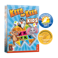 999 Games Keer op Keer Kids - Dobbelspel - Vanaf 5 jaar - Merk 999 Games - Leeftijd vanaf 5 jaar