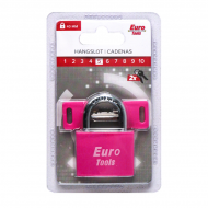 Candenas 40 mm rose + 2 clés - Nouveau depuis 15/02/2022 - Marque Euro Tools