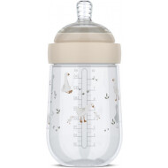 Mepal Babyfles Mio - Anti-koliek - Anti-verstopping - Flessenwarmer - Kunststof - 240ml - Goose - Merk Mepal