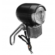 AxBike Koplamp Dynamo 36 Lux E-Bike - Voor E-Bike Batterij 6V/2,4W - Zwart