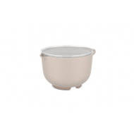 Mepal Beslagkom Chef It - met Deksel - Schenktuit - Bakken - 1500ml - Polypropyleen - Chalk - Merk Mepal - Materiaal Polypropyleen - Kleur Chalk