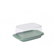 Mepal Botervloot - BPA-vrij - Vaatwasbestendig - 250g - Kunsstof - Nordic Sage/Transparant - Merk Mepal - Kleur Salie groen,Transparant - Materiaal Kunststof