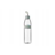 Mepal Waterfles Ellipse - Draaidop - met Lus - 700ml - Polypropyleen - Nordic Sage/Transparant - Merk Mepal - Kleur Salie groen,Transparant - Inhoud 700 ml