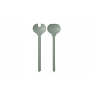 Mepal Couverts à Salade Silueta - 2 Pièces - Sans BPA - Plastique - Sage Nordique - Marque Mepal