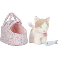 Little Dutch Speelgoed Knuffelkat Marley in Tas - Vanaf 2 Jaar - Leeftijd vanaf 2 jaar