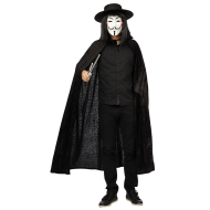 VENETIAANSE CAPE ZWART