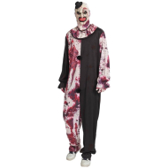 COSTUME KILLER CLOWN + MASQUE - Taille  54 - Age Adultes - Sexe Hommes