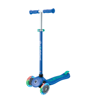 Globber Primo Plus Lights 3-Wiel Step - Lichtgevende Wielen - Navy Blue - 3-9 Jaar - Kleur Blauw - Plooibaar Nee