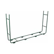 Practo Garden Range-bûches Réglable - 220x30x105cm - Vert - Marque Practo Garden