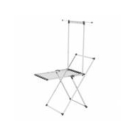 Practo Home Séchoir Eveline avec Tige - 10 Mètres de Longueur de Séchage - Avec Clips pour Vêtements - Marque Practo Home - Matériel Matière plastique,Métal