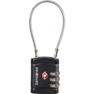 Samsonite Cadenas - Serrure à Combinaison - Fonction TSA - Métal - Noir