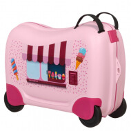 Samsonite Dream2Go Camion de Glaces Ride-On Spinner Bagage Cabine - 52cm - 30L - Rose - Hauteur 52 cm - Couleur Rose
