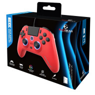 EgoGear SC10 Bedrade Controller - Met Audio Hoofdtelefoonpoort - Voor PS4/PS3/PC - Rood