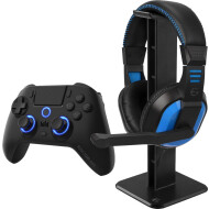 EgoGear Gaming Pack Controller en Headset Stand - Voor PS4/PS3/PC - Zwart