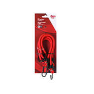Elastiek 4 armen 8 mm x 60 cm rood - Topper - Nieuw sinds 03/02/2022 - Merk Euro Tools