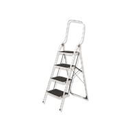 Ladder 4 brede treden - Topper - Merk Euro Tools - Aantal tredes 4