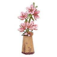 Rowood Sakura TW101 Puzzle 3D en Bois - 132 Pièces - Age à partir de 8 ans