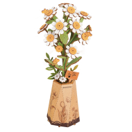 Rowood Chamomile TW061 3D Houten Puzzel - 101 Stuks - Leeftijd vanaf 8 jaar