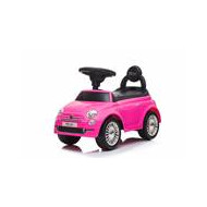 Loopauto Fiat - Rood - Merk DDD Toys - Kleur Roze - Leeftijd vanaf 1,5 jaar