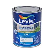 Lak expert satin mix 1 L wit - Merk Levis