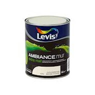 Ambiance mur mat ivoorbeige 1 L - Merk Levis