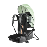 Babymoov Moov & Hike Rugdrager - 89x70x41cm - Polyester - Grijs/Groen - Merk Babymoov