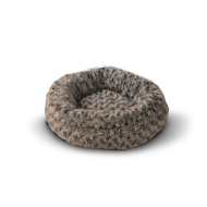 Donut grijs mix 45x45x15 cm - Nieuw sinds 16/01/2019 - Merk Euro Pet - Materiaal Pluche - Eigenschappen Afneembare hoes,Wasbaar - Vorm Rond