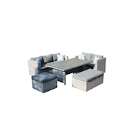 Loungeset wicker Ankara  - Nieuw sinds 07/02/2019 - Merk DDD - Materiaal Wicker