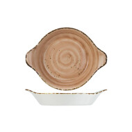 Cosy&Trendy Quiandra Assiette à Glace - Ø25cm - Orange - Marque Cosy & Trendy