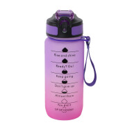 Drinkfles Sip Sip Hooray - 600ml - Blauw/Roze - Merk DDD - Kleur Roze,Blauw - Inhoud 600 ml