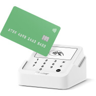 SumUp Solo Lite Contactloos Pinapparaat met Oplaadstation - Android/iOS - Wit - Merk Sumup