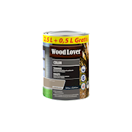 Color tuinhuis taupe promo 3 L - Merk Wood Lover - Verfbasis Watergedragen - Inhoud 3 L - Toepassing Hout - Glansgraad Mat - Geschikt voor Buiten