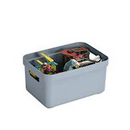 Sigma Home Box bleu gris 5 l - Nouveau depuis 07/09/2020 - Marque Sunware - Options Avec poignée - Contenu 5 L