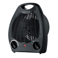 Home&Harmony  Warmeluchtblazer Malibu - Regelbare Thermostaat - 1000/2000W - Zwart - Topper - Merk Home & Harmony - Vermogen 2000 W