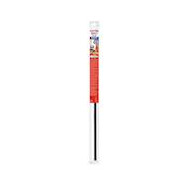 Tochtstrip Comfort aluminium 1 m x 4 cm wit - Merk Tesa