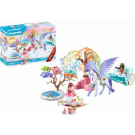 Playmobil Magic Pique-Nique avec Carrosse Pégase - 71246 - Marque Playmobil - Age à partir de 4 ans