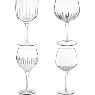 Luigi Bormioli Mixology - Ginglas - Gemengde Set - 4 Stuks - Merk Luigi Bormioli