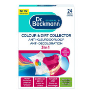 Dr. Beckmann Anti-Kleur Doorloopdoekjes - 24 Stuks - Merk Dr. Beckmann - Substantie Doekjes - Inhoud Nvt - Geschikt voor Was- en vaatmachine