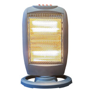 Home&Harmony Halogeenverwarming Waikiki - Zwenkend - Voor Binnen - 400/800/1200W - Topper - Merk Home & Harmony - Vermogen 1200 W