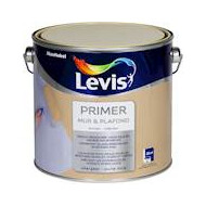 Primer mur & plafond 2,5 L ocre jaune - Marque Levis - Contenu 2,5 L - Lavable Oui - Application Mur - Fil brillant Mate - Convient pour Intérieur - Primer Peinture en phase aqueuse