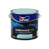 Ambiance mur satin turkse steen 2,5 L - Merk Levis - Verfbasis Watergedragen - Toepassing Muur,Glasvezel - Geschikt voor Keuken,Badkamer,Binnen - Inhoud 2,5 L - Afwasbaar Ja - Glansgraad Mat