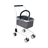 Shopping Trolley - Grijs - Nieuw sinds 04/11/2020 - Merk DDD Toys - Leeftijd vanaf 3 jaar