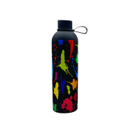 Bouteille isotherme Brian Color – 750ml – Motif coloré - Marque DDD - Contenu 750 ml