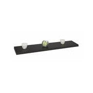 Practo Home Wandtablet - 3,8x120x23,5cm - Zwart - Merk Practo Home - Type opbergmateriaal Wandplank