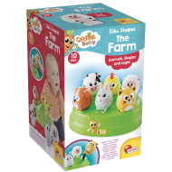 Lisciani Carotina Baby – Boîte à Formes – La Ferme – Dès 10 Mois - Age à partir de 10 mois