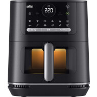 Braun MultiFry 5 Airfryer 3 en 1 - Fenêtre de cuisson - 6 personnes - 6L - Nouveau depuis 06/10/2025 - Marque Braun