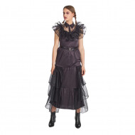 Robe De Bal Noir Mercredi Femme - Taille 38 - Marque Partyline - Sexe Dames - Taille  38