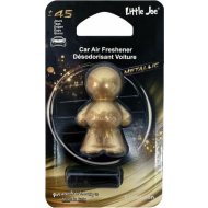 Little Joe Metallic Auto luchtverfrisser voor in de airco 3D - Cinnamon - Merk Little Joe - Geur Kaneel